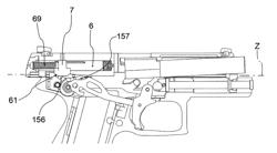 Firearm with an improved arming member