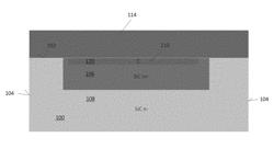 Carbon based contact structure for silicon carbide device technical field