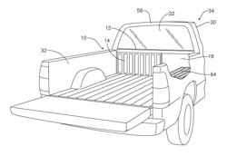 MID-GATE ASSEMBLY FOR A MOTOR VEHICLE