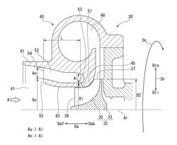 CENTRIFUGAL COMPRESSOR AND SUPERCHARGER COMPRISING SAME