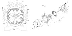 Belt and support for a rotor mechanism in a rotary apparatus and rotary apparatus comprising same