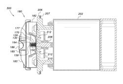 Bearing and shaft assembly for jet assemblies