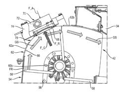 METHOD FOR DETERMINING A MASS FLOW COMPOSED OF BULK MATERIAL