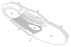 Contoured support insole