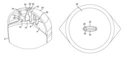 Dispensers for viscous or pasty materials