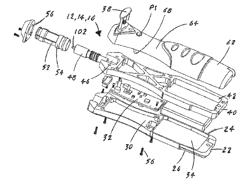 Electronic barrel lock and key system