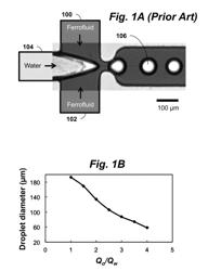 Electropermanent magnet activated microfluidic droplet size modulation