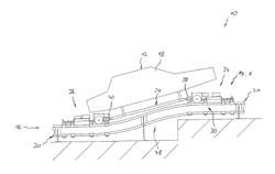 TRANSPORT CARRIAGE AND SYSTEM FOR TRANSPORTING OBJECTS