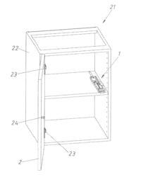 EJECTION DEVICE FOR A MOVABLE FURNITURE PART