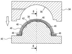 Provisional retention of metal sheet on a mold by microwelds