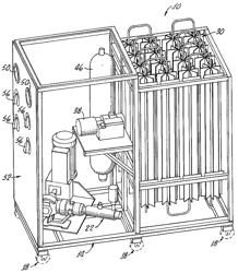 Portable gas filling system