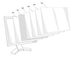 LIGHT EMISSION REDUCING COMPOUNDS FOR ELECTRONIC DEVICES