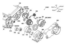 Developer cartridge provided with gear having engagement portions