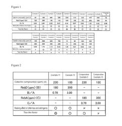 BEVERAGE CONTAINING CATECHIN COMPOUND(S) AND REBD AND/OR REBM