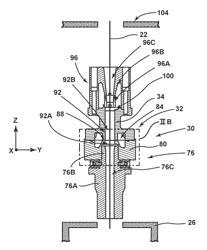 PURGE DEVICE FOR AN OPTICAL FIBER DRAW SYSTEM