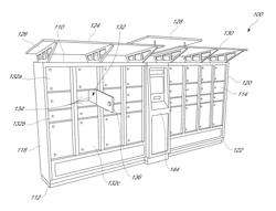 System and method of control of electronic parcel lockers