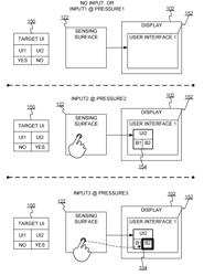 USING PRESSURE TO DIRECT USER INPUT