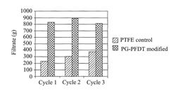 Fluorinated polymer and use thereof in the preparation of hydrophilic membranes (vi)