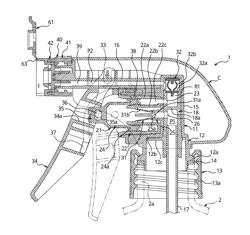 Trigger-type fluid jetting device