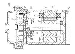 Motor-driven compressor with switching element