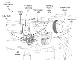 HIGH-SPEED SECTION DISCONNECT FOR DRIVEN TURBOCHARGER