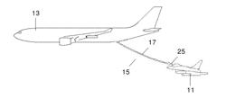 In-flight refueling method and system for controlling motion of the hose and drogue