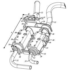 Fuel pipe clamp