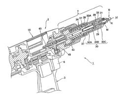 Electric blind rivet setting device