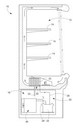 Condensate removal tower