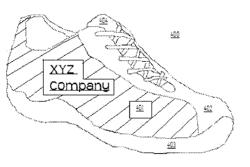 System for matching footwear with an article of clothing or other objects