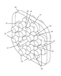 Gas turbine engine with multiple electric generators