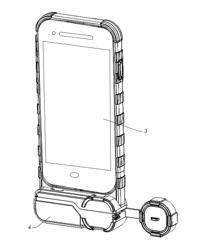 Case design for a personal electronics device with a plug-in accessory