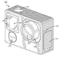 Removable camera lens cover