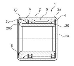 NEEDLE BEARING UNIT FOR MOUNTING A VALVE SHAFT OR ACTUATOR SHAFT AND GAS CONTROL VALVE ARRANGEMENT