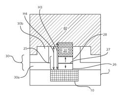 Method of forming an on-pitch self-aligned hard mask for contact to a tunnel junction using ion beam etching