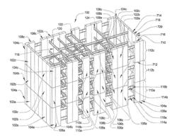 PRECAST WALL PANELS AND METHOD OF ERECTING A HIGH-RISE BUILDING USING THE PANELS