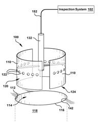 INSPECTION METHODS WITH PROBE FOR SUBSTANTIALLY ROUND HOLE