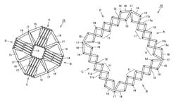 Variable shape frame using extendable arm