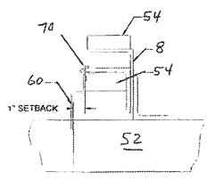 Overhead door with lintel seal interface assembly