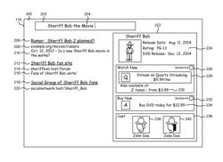 Feed upload for search entity based content selection