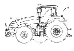 AIRFLOW CONTROL SYSTEM OF A WORK VEHICLE