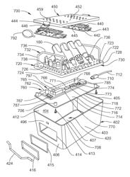 Sterilization container capable of providing an indication regarding whether or not surgical instruments sterilized in the container were properly sterilized