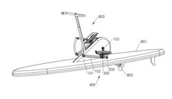 Pivoting foot platform for elliptical apparatus