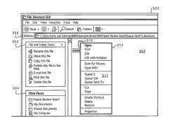 Queuing files to be sent to an application