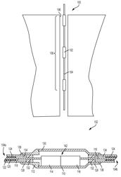 Downhole distributed sensor arrays for measuring at least one of pressure and temperature, downhole distributed sensor arrays including at least one weld joint, and methods of forming sensors arrays for downhole use including welding