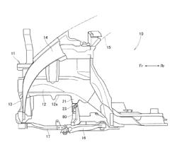 Vehicle body front structure