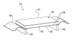 Temperature stable membrane plate structure for a loudspeaker