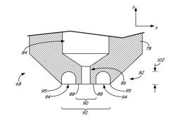 Print head nozzle for use with additive manufacturing system