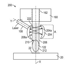 Laser enhancements of micro cold spray printed powder