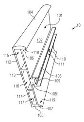 STACKING SPACER, PHOTOVOLTAIC MODULE FRAME AND TRACKING DEVICE ASSEMBLY